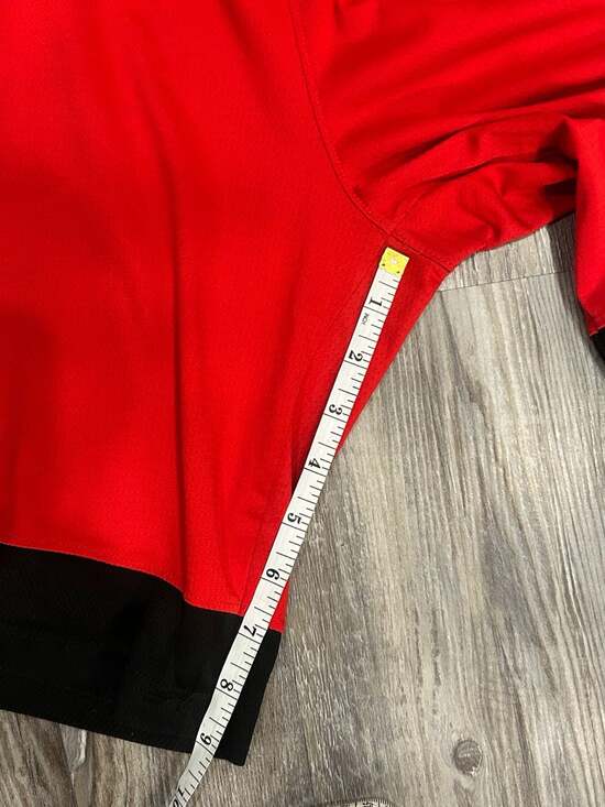 Nike Boys XL Dri-FIT Red and Black Colorblock Basketball Shorts - Picture 4 of 5
